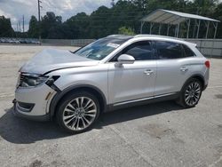 Lincoln salvage cars for sale: 2016 Lincoln MKX Reserve