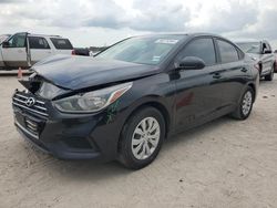 Salvage cars for sale at Houston, TX auction: 2021 Hyundai Accent SE