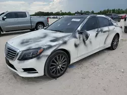 Clean Title Cars for sale at auction: 2015 Mercedes-Benz S 550