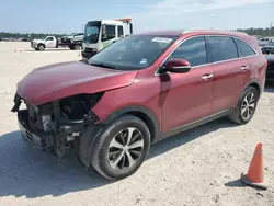 Vehiculos salvage en venta de Copart Houston, TX: 2016 KIA Sorento EX