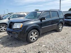 Salvage cars for sale at Franklin, WI auction: 2012 Honda Pilot Touring