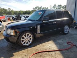 Flood-damaged cars for sale at auction: 2008 Land Rover Range Rover Supercharged