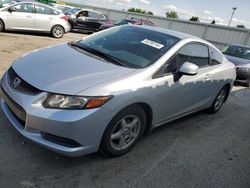 Salvage cars for sale at Dyer, IN auction: 2012 Honda Civic LX