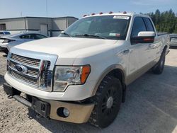 Ford salvage cars for sale: 2012 Ford F150 Super Cab