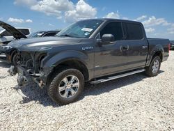 Salvage cars for sale at Temple, TX auction: 2016 Ford F150 Supercrew