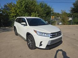 Toyota salvage cars for sale: 2017 Toyota Highlander LE