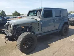 Jeep salvage cars for sale: 2014 Jeep Wrangler Unlimited Sport