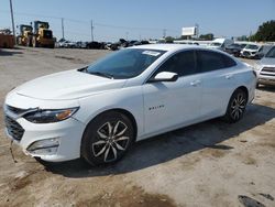 Salvage cars for sale at Oklahoma City, OK auction: 2022 Chevrolet Malibu RS