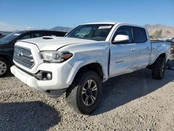 Salvage trucks for sale at Magna, UT auction: 2016 Toyota Tacoma Double Cab