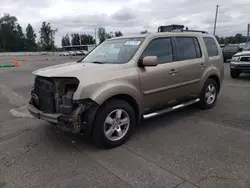 Salvage cars for sale at Portland, OR auction: 2009 Honda Pilot EXL