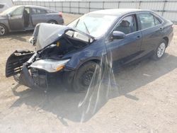 Salvage cars for sale at Elgin, IL auction: 2015 Toyota Camry LE