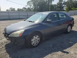 Salvage cars for sale at Gastonia, NC auction: 2003 Honda Accord LX