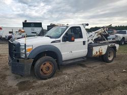 Salvage trucks for sale at Brookhaven, NY auction: 2014 Ford F550 Super Duty