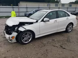 Salvage cars for sale at Hampton, VA auction: 2013 Mercedes-Benz C 300 4matic