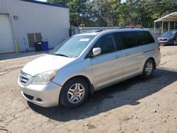 Honda salvage cars for sale: 2007 Honda Odyssey EXL