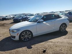 Salvage cars for sale at Brighton, CO auction: 2016 BMW 228 XI Sulev