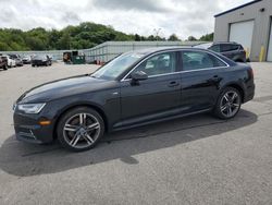 Salvage cars for sale at Assonet, MA auction: 2018 Audi A4 Premium Plus