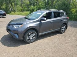 Flood-damaged cars for sale at auction: 2017 Toyota Rav4 LE