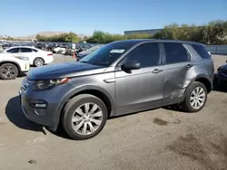 Salvage cars for sale at Las Vegas, NV auction: 2015 Land Rover Discovery Sport HSE