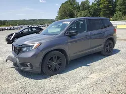 Vehiculos salvage en venta de Copart Concord, NC: 2019 Honda Passport Sport