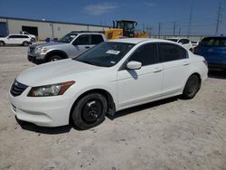 Salvage cars for sale at Haslet, TX auction: 2012 Honda Accord LX