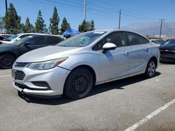 2018 Chevrolet Cruze L en venta en Rancho Cucamonga, CA