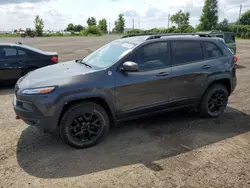 Jeep Cherokee Vehiculos salvage en venta: 2015 Jeep Cherokee Trailhawk