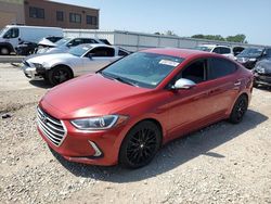 Salvage cars for sale at Kansas City, KS auction: 2018 Hyundai Elantra SE