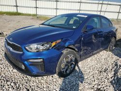 KIA Forte salvage cars for sale: 2019 KIA Forte FE