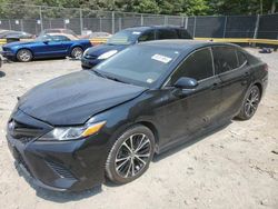 Salvage cars for sale at Waldorf, MD auction: 2020 Toyota Camry SE