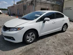 Honda salvage cars for sale: 2014 Honda Civic LX