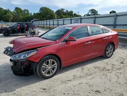 Salvage cars for sale at Fort Pierce, FL auction: 2019 Hyundai Sonata Limited