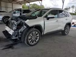 Salvage cars for sale at Cartersville, GA auction: 2021 Toyota Rav4 XLE Premium