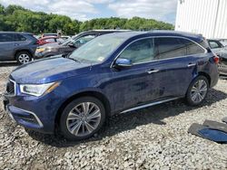 Salvage cars for sale at Windsor, NJ auction: 2017 Acura MDX Technology