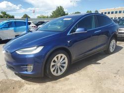 Vehiculos salvage en venta de Copart Littleton, CO: 2017 Tesla Model X