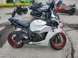 Salvage motorcycles for sale at Woodhaven, MI auction: 2024 Kawasaki ZX636 K