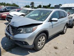 Salvage cars for sale at Bridgeton, MO auction: 2014 Honda CR-V EXL