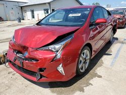 Toyota salvage cars for sale: 2017 Toyota Prius