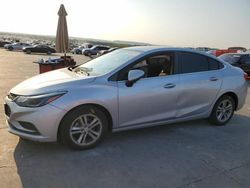 Chevrolet salvage cars for sale: 2017 Chevrolet Cruze LT