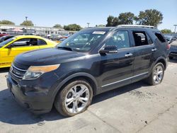 Ford salvage cars for sale: 2013 Ford Explorer Limited