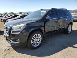 Salvage cars for sale at San Martin, CA auction: 2015 GMC Acadia SLT-1