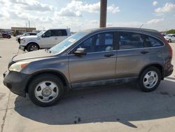 Salvage cars for sale at Grand Prairie, TX auction: 2009 Honda CR-V LX