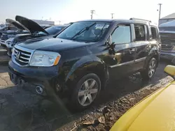 Salvage cars for sale at Chicago Heights, IL auction: 2013 Honda Pilot Touring