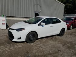 Salvage cars for sale at West Mifflin, PA auction: 2017 Toyota Corolla L