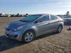 Salvage cars for sale at Martinez, CA auction: 2013 Hyundai Elantra GLS