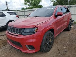 Jeep salvage cars for sale: 2021 Jeep Grand Cherokee Trackhawk