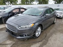 Salvage cars for sale at Bridgeton, MO auction: 2015 Ford Fusion SE