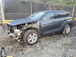 Salvage cars for sale at Waldorf, MD auction: 2022 Toyota Highlander L