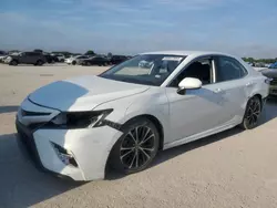 Salvage cars for sale from Copart San Antonio, TX: 2020 Toyota Camry SE