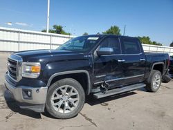 Salvage cars for sale at Littleton, CO auction: 2014 GMC Sierra K1500 SLT